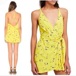 Free People Yellow Tango Romper!